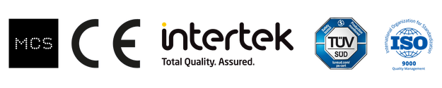 Harnitek accreditation logos